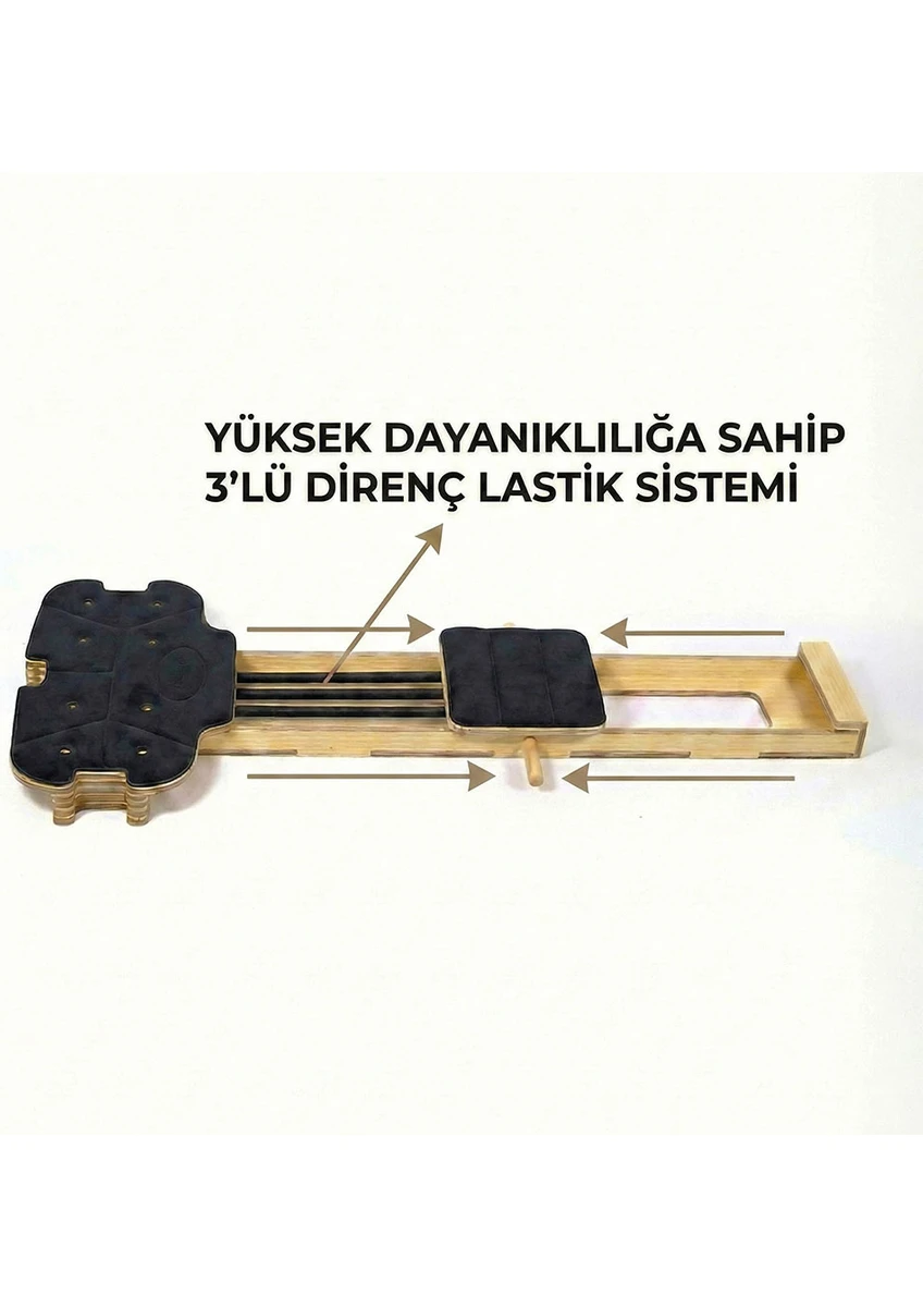 Yeni Nesil Katlanabilir Profesyonel Pilates Reformer Aleti - Az Yer Kaplayan, Kompakt Egzersiz Aleti